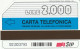 SCHEDA TELEFONICA USATA PRP 203 ACCOMOTRAC  (793 U - Private - Tribute