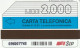 SCHEDA TELEFONICA USATA PRP 154 OSTIA  (765 U - Privées - Hommages