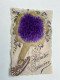 Carte Fantaisie  -  St Nicolas. .  Carte Celluloide.   Fleurs Ajoutis Bouquet  Velour  1910 - Saint-Nicolas