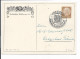 DR PP 122 E 6 - 03 -  3 Pf  Hindenburg Med. Kursächsischer Postillion,  1938 M. Blanko SST Dresden Adressiert - Private Postwaardestukken