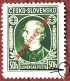 A. Hlinka - č. Kat. 23 - Řz 12 1/2 - Kvalita ** -  Výrobní Vada - Zlomená Perforační Jehla - Chybí Perforační Otvor - Unused Stamps