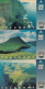 FAROE ISL. - Set Of 3 Cards, View Of Faroe Islands, First Issue 20-50-100 Kr., Tirage 10000-25000, 03/93, Used - Tschechoslowakei