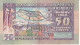 BILLETE DE MADAGASCAR DE 50 ARIARY DEL AÑO 1974 (BANKNOTE) - Madagaskar