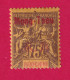 MONG TZEU CHINE N°29 NEUF SANS CHARNIERE TIMBRE STAMP BRIEFMARKEN CHINA - Neufs