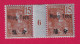 MONG TZEU CHINE N°22 PAIRE MILLESIME 6 NEUF SANS GOMME COTE 520€ TIMBRE STAMP BRIEFMARKEN CHINA - Unused Stamps