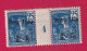 MONG TZEU CHINE N°24 PAIRE MILLESIME 4 NEUF SANS CHARNIERE COTE 320€ TIMBRE STAMP BRIEFMARKEN CHINA - Unused Stamps