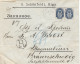 Russia 1897 Registered Cover Riga -> Braunschweig Germany 20 Kop (x68) - Lettres & Documents