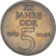 Monnaie, République Démocratique Allemande, 5 Mark, 1969, TTB, Nickel-Bronze - 5 Mark