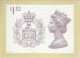 United Kingdom Postcards 2015 About Stamps In Mi Block 96 Queen Elizabeth II - Long To Reign Over Us ** - Collections