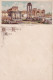 2 Pioneer Litho Cards Eden Hotel Roma Colored Lit L. Salomone - Cafés, Hôtels & Restaurants