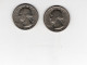 USA - Lot 2 Pièces 1/4 Dollar Washington Quarter  1979 + 1979D TTB/VF  KM.164a - 1932-1998: Washington