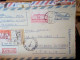 2 BUSTE UNGHERIA (HUNGERY )- MAGYAR 1990 Airmail  3 5 8 10 20 FT JR5043 - Brieven En Documenten