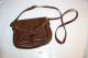 C313 Ancien Sac En Cuir Pour Dame - Vintage - Brun - Lederwaren