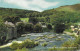 RIVER DEE FROM THE BRIDGE, LLANGOLLEN, WALES. Circa 1962 USED POSTCARD   Tw5 - Denbighshire