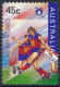 AUSTRALIA 1996 45c Multicoloured- 100th Ann Of AFL, Fitzroy FU - Gebraucht