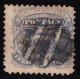 Estados Unidos, 1869  Y&T. 31, 3 ¢.  Azul Marino - Used Stamps