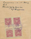 BF0081 / POLEN / POLSKA   -  WROCLAW  -  3. IV. 46   ,  Regierung Von Oberschlesien - OPLATA STEMPLOWA - Briefe U. Dokumente