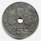 BELGIQUE / BELGIE / 25 CENTIMES 1946 / ZINC / 6.57 G / 26 Mm - Sonstige & Ohne Zuordnung