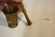 Delcampe - C313 Ancienne Timballe - Origine Orientale - Mortier Et Pilon - Argenteria