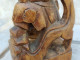 Delcampe - Statuette Chinois Bois Sculpté Chine XVIIIeme Chinese Wood Carving 18th - Asiatische Kunst