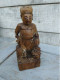 Delcampe - Statuette Chinois Bois Sculpté Chine XVIIIeme Chinese Wood Carving 18th - Arte Asiático