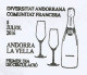 ANDORRA. Hommage à La Communauté Française D'Andorre. Lettre FDC Année 2016 Adressée En Espagne - Vins & Alcools