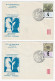 CHESS Hungary 1983, Budapest - 7 Envelopes, FULL SERIES, Chess Cancel On Commemorative Envelopes - Echecs