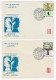 CHESS Hungary 1983, Budapest - 7 Envelopes, FULL SERIES, Chess Cancel On Commemorative Envelopes - Scacchi