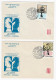 CHESS Hungary 1983, Budapest - 7 Envelopes, FULL SERIES, Chess Cancel On Commemorative Envelopes - Echecs