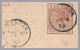 GREAT BRITAIN - ST. LUCIA - 1895 1½d QV Postal Stationery Card - Used To Cetinje, MONTENEGRO - Lettres & Documents