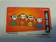 INDONESIA / PREPAID/   RP 100.000 /  FOUR APES        Fine Used Card  **16074** - Indonesia