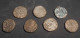 Lot 7 Monnaies Anciennes Samanta Deva Kabul And Gandhara Billon Argent Cuivre Total 23,3 Gr - Indias