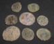 Lot 8 Monnaies Anciennes à Nettoyer Et Identifier (romaines?) Total 20,1 Gr - Other & Unclassified