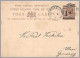 GREAT BRITAIN - TURKS ISLANDS - 1894 1½d Overprinted 1d QV Postal Stationery Card Used To Ulm, GERMANY - Cancel T-1 - Storia Postale