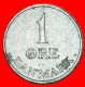 * ZINC (1948-1972): DENMARK  1 ORE 1958! FREDERICK IX (1947-1972)  · LOW START ·  NO RESERVE! - Danemark