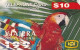 COSTA RICA - Parrot, ICE Prepaid Card $10, 10/96, Used - Papegaaien & Parkieten