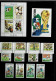 FUTBOL SOCCER WORLD CUP - BIG LOT 82 STAMPS, 16 SOUVENIRS, 3 ENVELOPES FROM 23 DIFFERENT COUNTRIES - Other & Unclassified