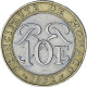 Monnaie, Monaco, Rainier III, 10 Francs, 1992, TTB, Bimétallique, KM:163 - 1960-2001 Nouveaux Francs