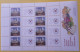 Slovakia Geological Map Of Slovakia And Topolcany Castle Kleinbogen 70th Anniversary Of State Geological Institute - Unused Stamps