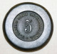 Jeton De 5 Francs Vert "Casino Sporting Club International" Monte Carlo - Monaco - Casino Token Chips - Casino