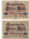 Allemagne / 2 Billets De Fond D'Emprunt /Darlehnskassenschein /Funfzig Mark/50 Mark/ Berlin / August  1914       BILL251 - 50 Mark