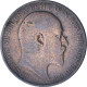 Monnaie, Grande-Bretagne, Edward VII, Penny, 1903, TB+, Bronze, KM:794.2 - D. 1 Penny