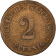 Monnaie, Empire Allemand, 2 Pfennig, 1876 - 2 Pfennig