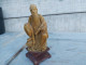 Delcampe - Ancienne Statue Dieu Fuxing Ou Lettré Chinois Pierre Stéatite - Asiatische Kunst