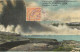 PANAMA CANAL. Explosion Of 20 Tons Of Dynamite Underthe Miraflores Dyke 1914 (rare Carte Vierge Timbrée Et Oblitérée) - Panama