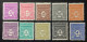 1944 France -Liberty - Arc De Triomphe - 10 Stamps - Unused  ( Mint Hinged) - 1944-45 Triumphbogen