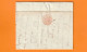 1820 - Marque Postale 89 CADENET, Vaucluse Sur Lettre Pliée De LOURMARIN Vers NISMES NIMES - Taxe 4 - 1801-1848: Precursors XIX