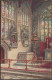 Shakespeare's Monument, Holy Trinity Church, Stratford-on-Avon, C.1910s - Salmon Postcard - Stratford Upon Avon