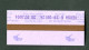 Ticket De Train - SNCF 2004 "La Défense - Gare De Versailles Chantier - 50% Famille Nombreuse" STIF Ile-de-France - Europe