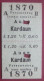 Fahrschein Für Die Fahrt Von Auer Nach Kardaun [Karneid] 1910 Für Personenzug II Klasse (K.k. Priv. Südbahn) - Europe